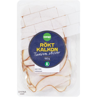 Kalkon Rökt Tunna Skivor