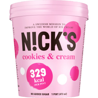 Glass Cookies & Cream