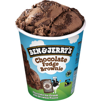 Glass Chocolate Fudge Brownie