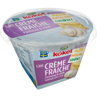 Lätt Creme Fraiche Parmesan & Vitlök