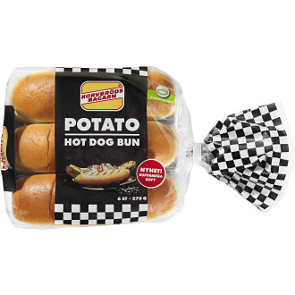 Korvbröd Potato Hot Dog Buns