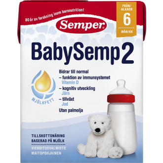 Mjölkersättning BabySemp 2
