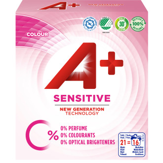 Tvättmedel Sensitive Color pulver