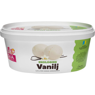 Gräddglass Vanilj Eko