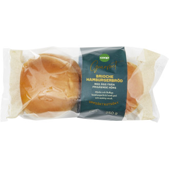 Hamburgerbröd Brioche 4-pack