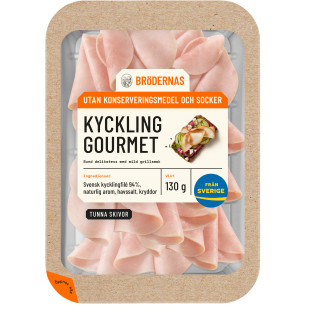Kyckling Tunna skivor