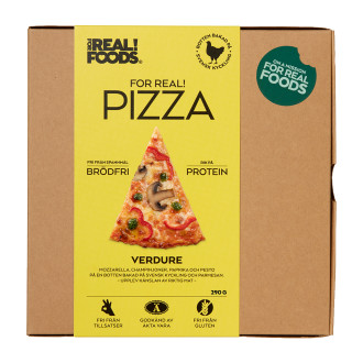 Pizza Verdure Kycklingbotten Glutenfri