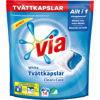 Tvättkapslar Duo White