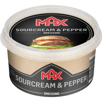 Hamburgedressing Sourcrem & Peppar