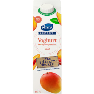 Laktosfri Yoghurt Mango & Persika