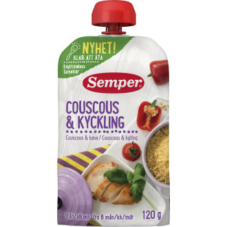 Barnmat Couscous &Kyckling 6 Mån