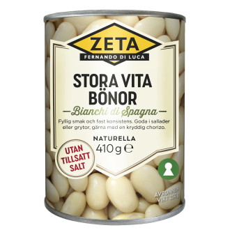 Vita Bönor Stora