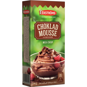 Chokladmousse Crisp