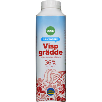 Laktosfri Vispgrädde