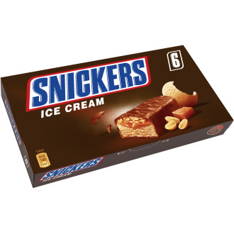 Glass Snickers Icecream 6-Pack