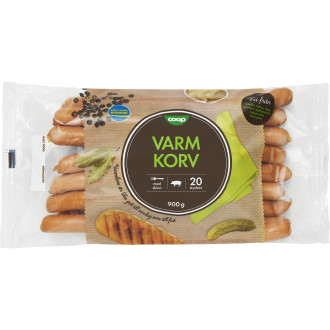 Varmkorv M Skinn