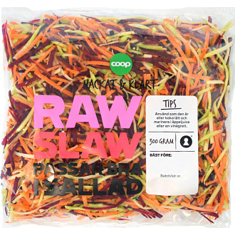 Raw Slaw Hackat &Klart