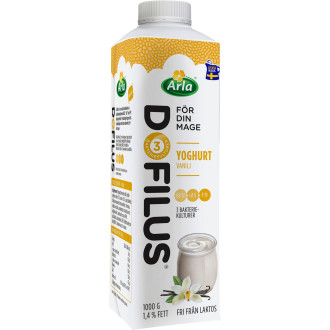 Laktosfri Dofilus Yoghurt Vanilj