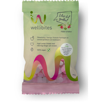 Godis Fläder &Hallon Vegan