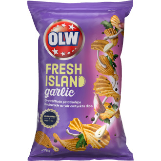 Chips Fresh Island Garlic