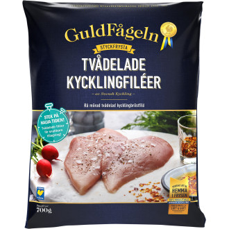 Kycklingfilé Tvådelad
