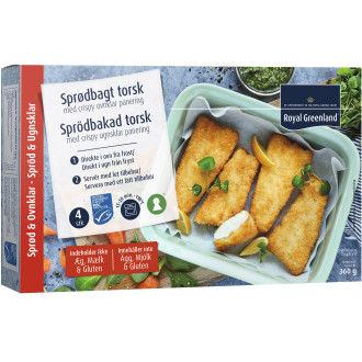 Sprödbakad Torsk