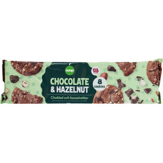 Cookies Choklad Och Hasselnötter