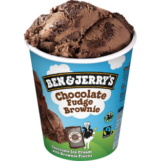 Glass Chocolate Fudge Brownie
