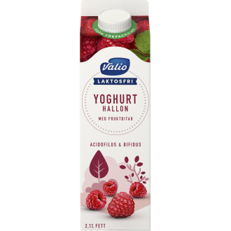 Laktosfri Yoghurt Hallon