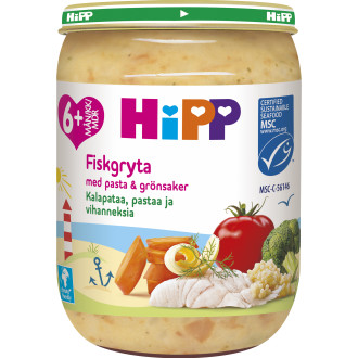 Barnmat Fiskgryta/Pasta & Grönsaker 6 Mån