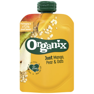 Barnmat Organix Mango/Pear/Granola 6 Mån EKO