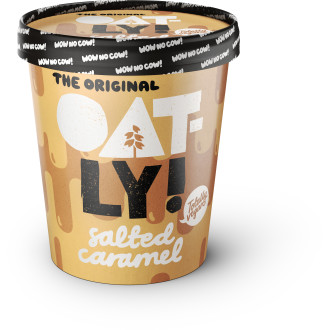Glass Salty Caramel Vanilla Vegan