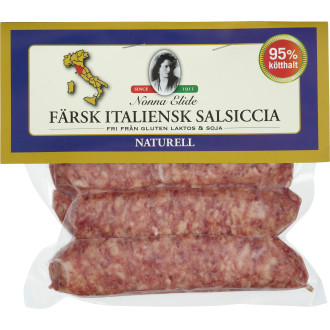 Färsk Salsiccia Naturell