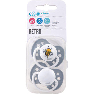 Napp Retro Silikon 2-Pack
