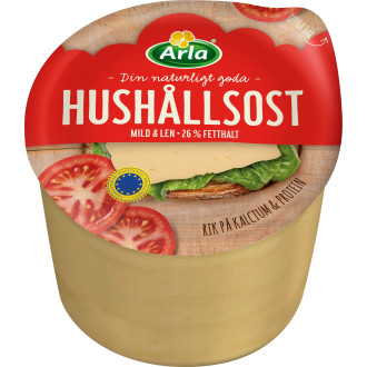 Hushållsost 26%