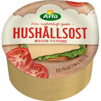 Hushållsost 17%