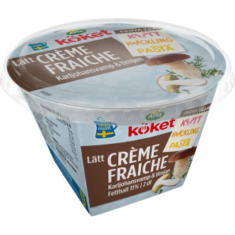 Lätt Creme Fraiche Svamp &Timjan