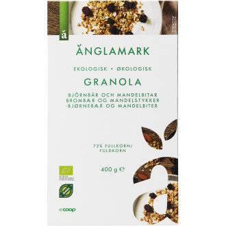 Granola Björnbär &Mandel EKO
