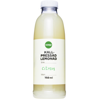 Lemonad Citron Kallpressad