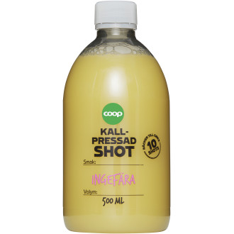 Shot Ingefära Kallpressad