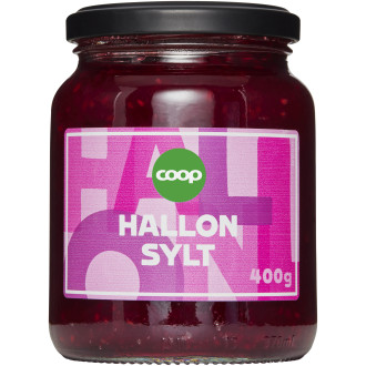 Hallonsylt