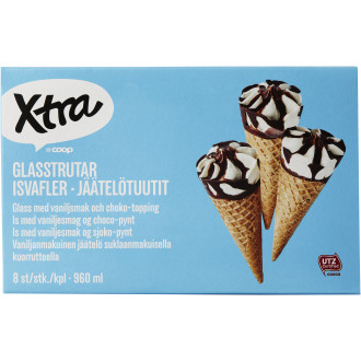Glasstrutar 8-Pack