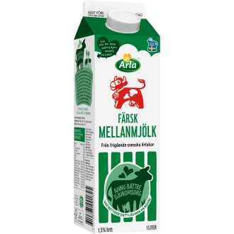 Mellanmjölk Färsk