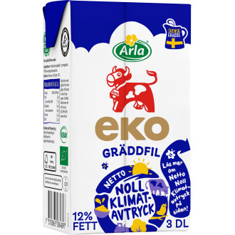 Ekologisk Gräddfil 12%