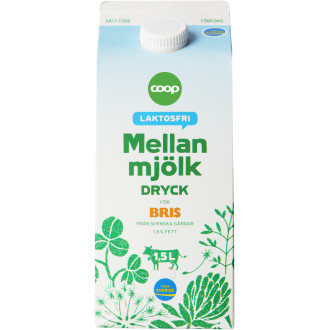 Laktosfri Mellanmjölk