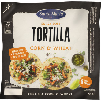 Tortilla Corn &Wheat Small