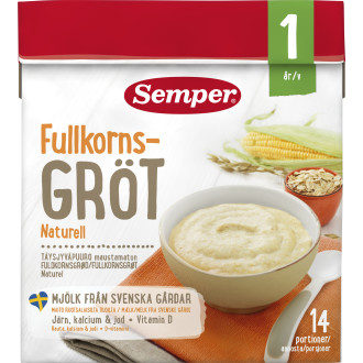Fullkornsgröt 1 År