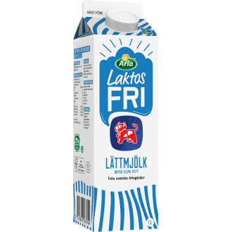 Laktosfri Lättmjölk