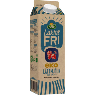 Laktosfri Lättmjölkdryck EKO