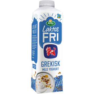 Laktosfri Grekisk Yoghurt Naturell